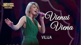 Vilija  Vienui Viena Official Lyric Video Lietuviškos Dainos [upl. by Bracci26]