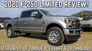 2020 Ford F250 Limited 67L In Depth Review [upl. by Orsini]