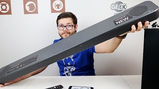 LG SoundBar SL8YG Dolby Atmos DTSX DTS  CINEMA EM CASA com SOM EXCELENTE [upl. by Caesar]