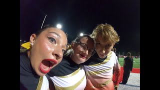 Westerville North Marching Band Rifle Line POV Full Run [upl. by Ariem]