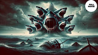 6 Headed shark attack  Action  HD  Full Movie in English [upl. by Euqilegna]