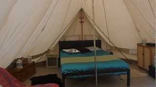 Inside our Bell Tent [upl. by Purvis]