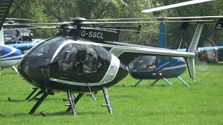 HUGHES 500 GSSCL LANDING AND DEPARTING FROM CARS N COPTERS 2024 1252024 [upl. by Ricardama]