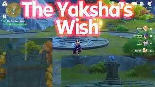 The Yakshas Wish Side Quest Guide  Genshin Impact Guide [upl. by Latrina]