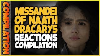 MISSANDEI OF NAATH DRACARYS Reactions Compilation [upl. by Pearline]