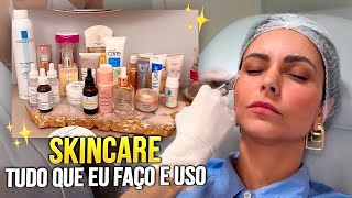 MINHA ROTINA COMPLETA DE SKINCARE 😍4 passos infalíveis [upl. by Ardnoed]