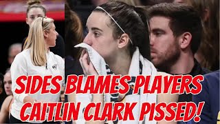 Caitlin Clark Grows FRUSTRATED As Christie Sides BLAMES Players For Near Collapse Against Mercury [upl. by Yrrem529]