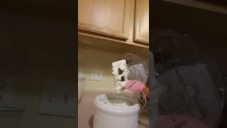 Pampered Chef Ice Cream Maker demo [upl. by Elyag]