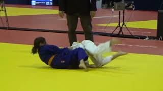 Carmen vs Luna Judo Youth Nationals Atlanta 2024 [upl. by Rhynd]