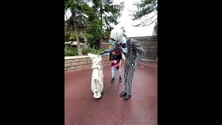 Little Oogie Boogie scares Jack disney dlp disneylandparis halloween nightmarebeforechristmas [upl. by Linc712]