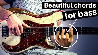 7 Amazing Chords For Bass Players You cannot exist without these [upl. by Irbmac]