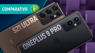 GALAXY S21 ULTRA vs ONEPLUS 9 PRO chinês é TÃO RÁPIDO quanto TOP da Samsung  Comparativo [upl. by Faubert424]