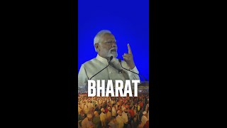 East or West  Bharat is the Best  PM Modi at Ahlan Modi event in Abu Dhabi [upl. by Esinaej]