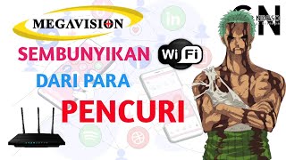 Cara Sembunyikan Wifi dari Para PENCURI  Modem UGRID Starnet Megavision  CYBER NDESO [upl. by Jonme121]