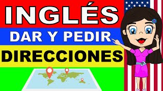 DAR y PEDIR DIRECCIONES EN INGLÉS  APRENDE FRASES ÚTILES EN INGLÉS EN ESTA CLASE DE INGLÉS BÁSICO [upl. by Naaman428]