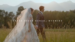 Snake River Ranch Editorial  Jackson Hole Wedding Videographer [upl. by Nomit]