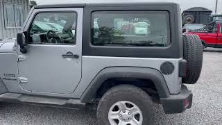 Jeep Wrangler Sport Rex Diesel 2015 [upl. by Darce451]