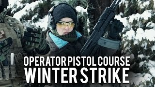 Wilk Tactical  Operator Pistol Course  Winter Strike [upl. by Dillon]