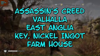 Assassins Creed Valhalla East Anglia Key Nickel Ingot Farm House [upl. by Zampino52]