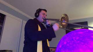 Groove Merchant  Jake Handelman Trombone Solo [upl. by Nolubez]