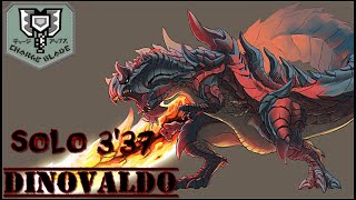 ┌MHXMHGEN┘ Guild 6★  Dinovaldo  ディノバルド  Glaive Anus  337 Chargeblade [upl. by Iddo187]