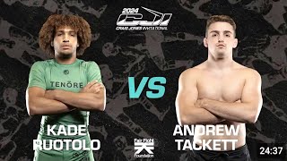 CJI  Kade Ruotolo vs Andrew Tackett Semi final full match craigjonesinvitational [upl. by Oglesby]