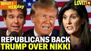 Donald Trump Vs Nikki Haley More Republicans Throw Their Support Behind The ExPresident [upl. by Alemrac]