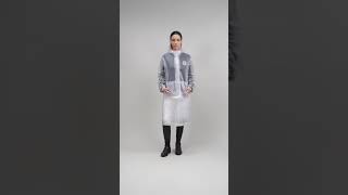 HARCOUR  Kichaka unisex long rain jacket [upl. by Natty]