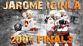 2004 Stanley Cup Finals  Jarome Iginla goal in Game 5 [upl. by Tnairb]