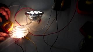 PAR 12 Watt LED vs 36 Watt Halogen [upl. by Jenkel]