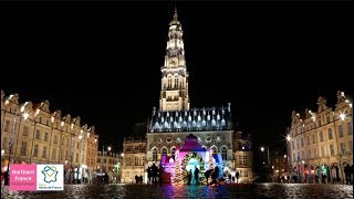 French Christmas Market in Arras  Northern France [upl. by Emee]