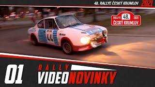 48 Rallye Český Krumlov 2021  rozhovory před startem [upl. by Winebaum]