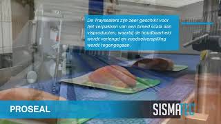 Proseal Traysealer  verpakken van vis [upl. by Cioffred380]