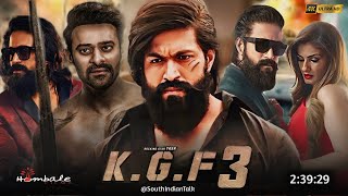 Kgf 3 Full Movie In Hindi dubbed 2024 Update  Yash New Movie  Prabhas  Kgf 3 Teaser Trailer [upl. by Iruy]