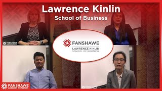 Lawrence Kinlin School of Business  Fanshawe International [upl. by Dwyer]