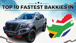 Top 10 Fastest Bakkies in South Africa [upl. by Gaeta]