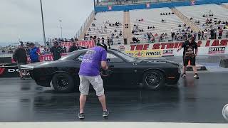 Team Epling 007 Dodge Challenger Hellcat at Muscle Cars at the Strip [upl. by Soilisav]