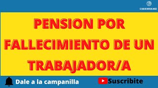 🚀ANSES PENSION POR FALLECIMIENTO DE UN TRABAJADOR A en ACTIVIdad noticiasanses [upl. by Adikram857]