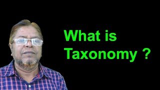 What is Taxonomy [upl. by Dyrraj845]