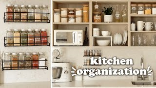 Kitchen Organization  ideas for small kitchens [upl. by Wyly]