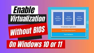 How to Enable VT Virtualization Technology Without BIOS On Windows 10 or 11 [upl. by Fennie]