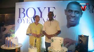 BOYE OYEWUNMI CELEBRATES CLASSY 60TH BIRTHDAY IN LAGOS [upl. by Ahtreb]