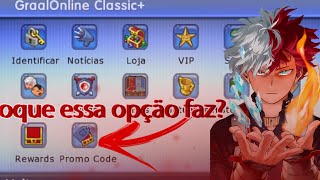 promo code no graal clássic nova opção graal online clássic [upl. by Giacopo]