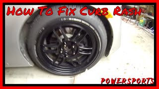 How To Fix Curb Rash  The Quick amp Easy Way [upl. by Eikcid31]