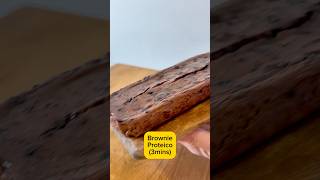 Brownie Proteico FÁCIL 4 ingredientes [upl. by Ahcsas]