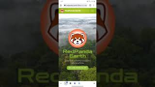 Red Panda Earth Token simple review ERC20 charity token minting Red Panda NFTs how to buy [upl. by Manara]