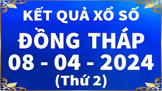 Xổ số Đồng Tháp ngày 8 tháng 4  XSDT 84  SXDT  XSDThap  KQXSDT  Xổ số Đồng Tháp hôm nay [upl. by Haidabo]