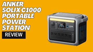 Anker SOLIX C1000 Portable Power Station Review [upl. by Ennayehc]