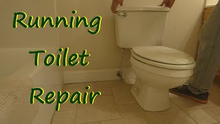 4 Reasons a Toilet Keeps Running amp How to Fix It [upl. by Ltsyrk]