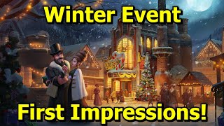 Forge of Empires 2022 Winter Event First Impressions Really Cool New Attack Buildings D [upl. by Johannes]